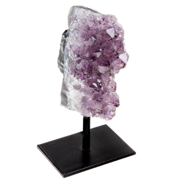 Natural Stones Display on Metal Base