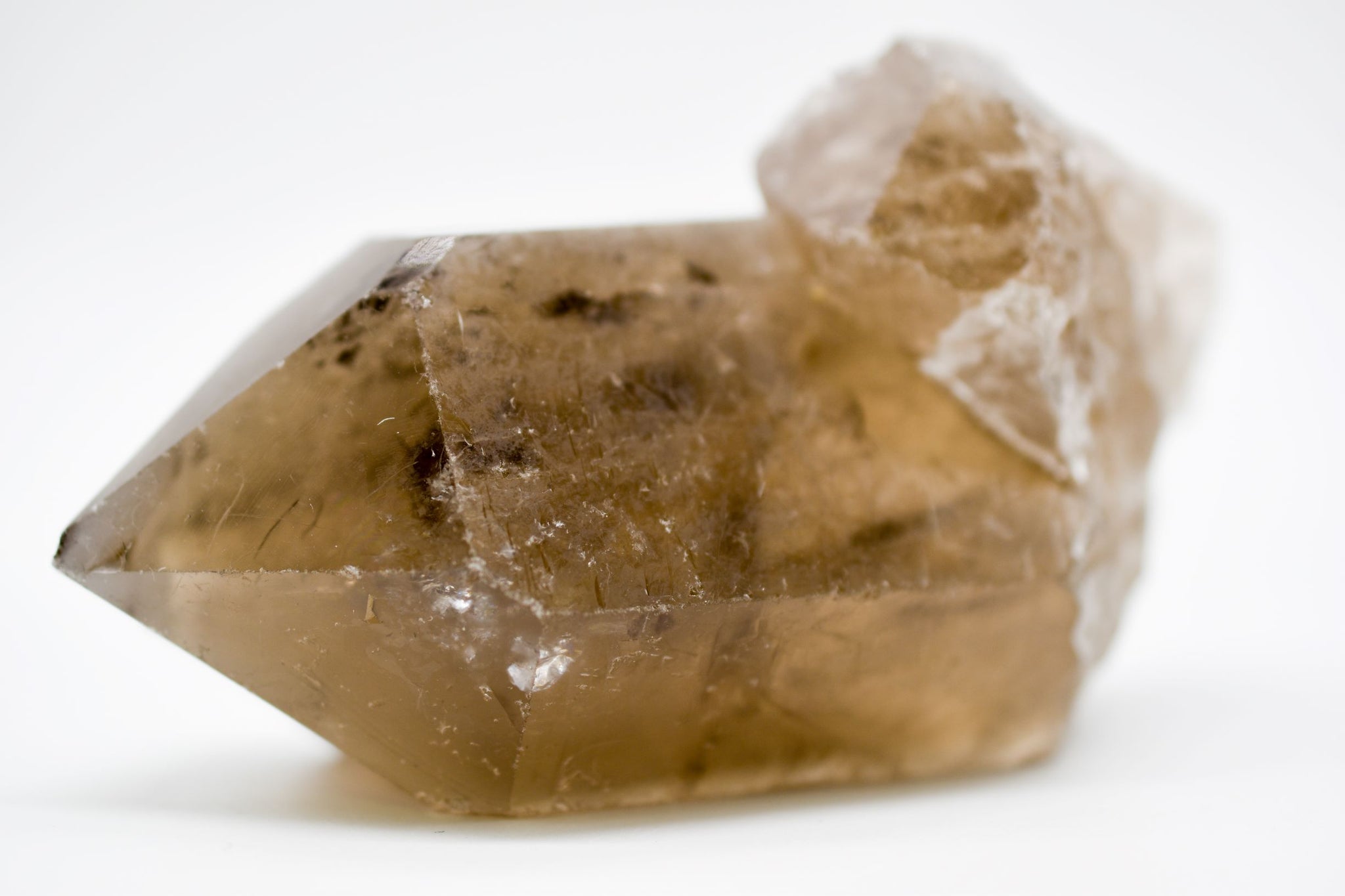 Smokey Quartz Natural Points - WHYTE QUARTZ