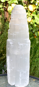 14" SELENITE TOWERS - WHYTE QUARTZ