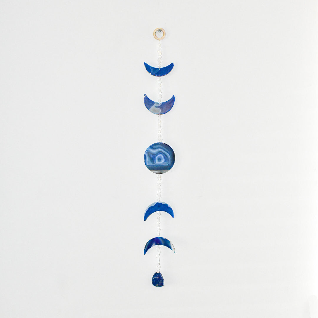 Agate Moon Phase Wall Hanging