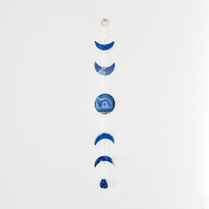 Agate Moon Phase Wall Hanging