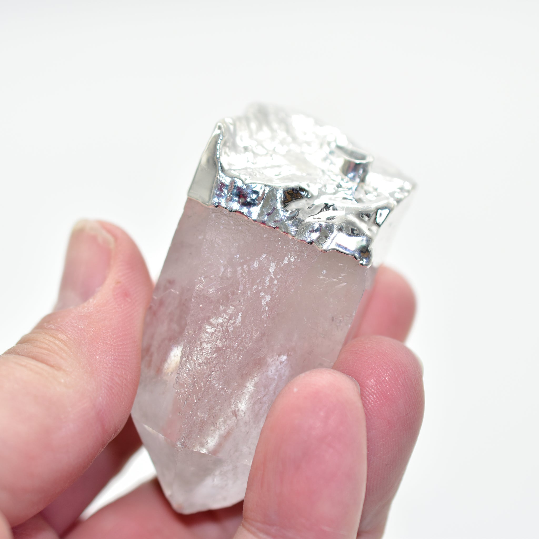 Large Single Crystal Point Pendant