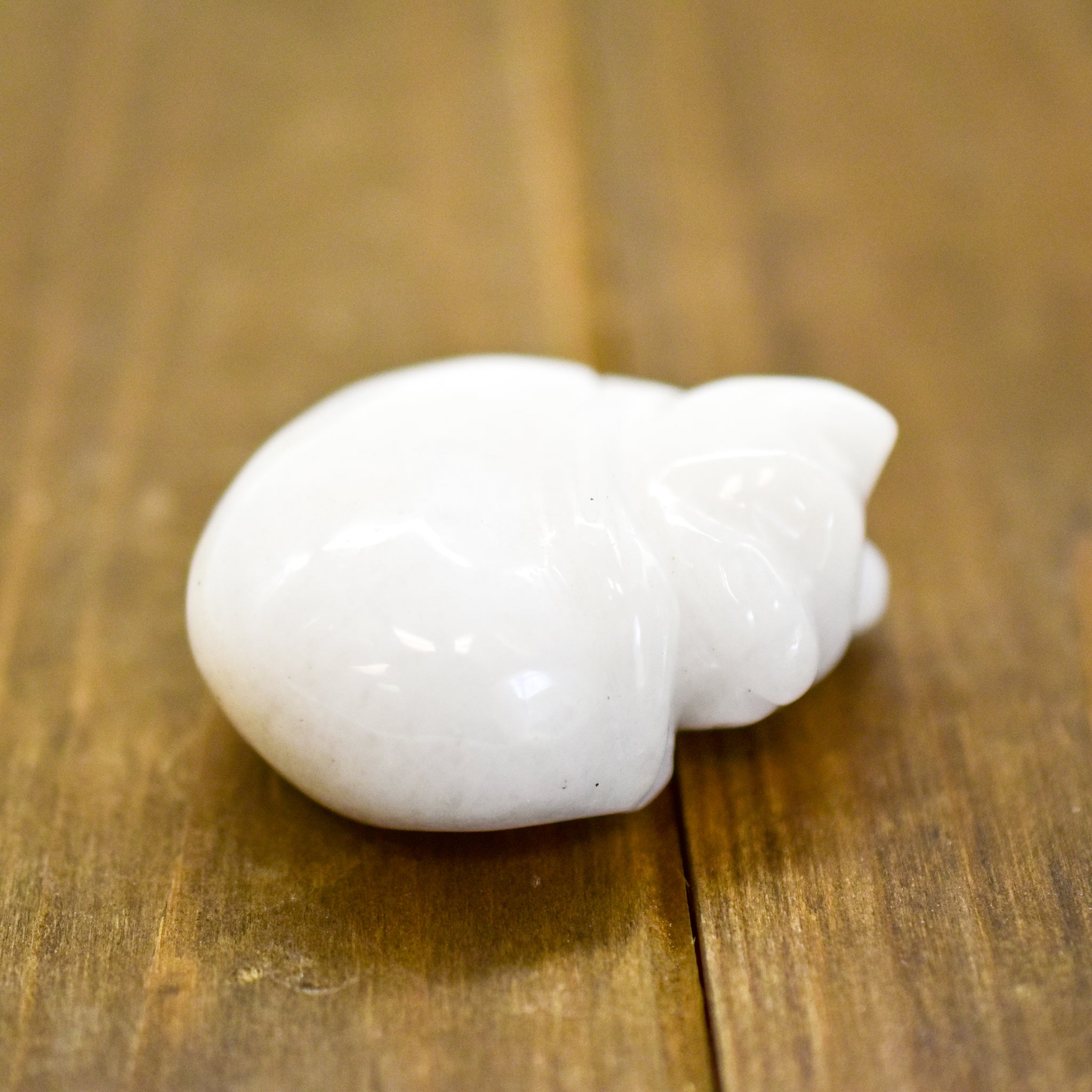 Cat Crystal Carvings