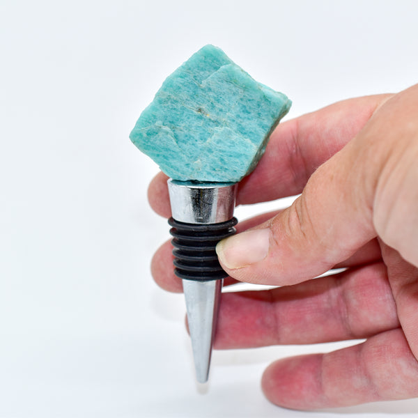 NEW Natural Stone Wine Bottle Stoppers