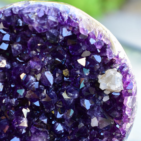Super Dark Purple AAA Grade Amethyst Druzy Display Pieces