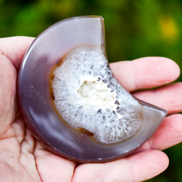 Agate Crescent Moons