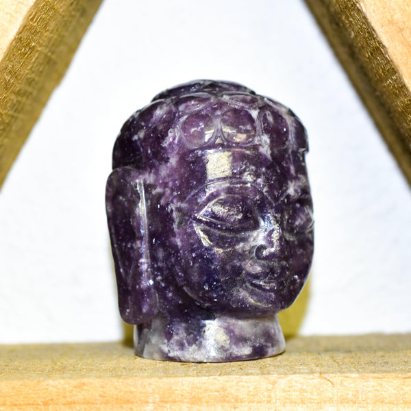 Crystal Buddha Heads