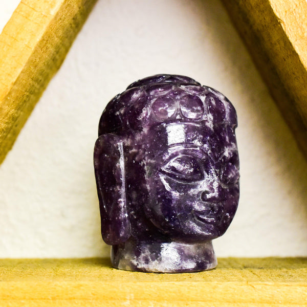 Crystal Buddha Heads