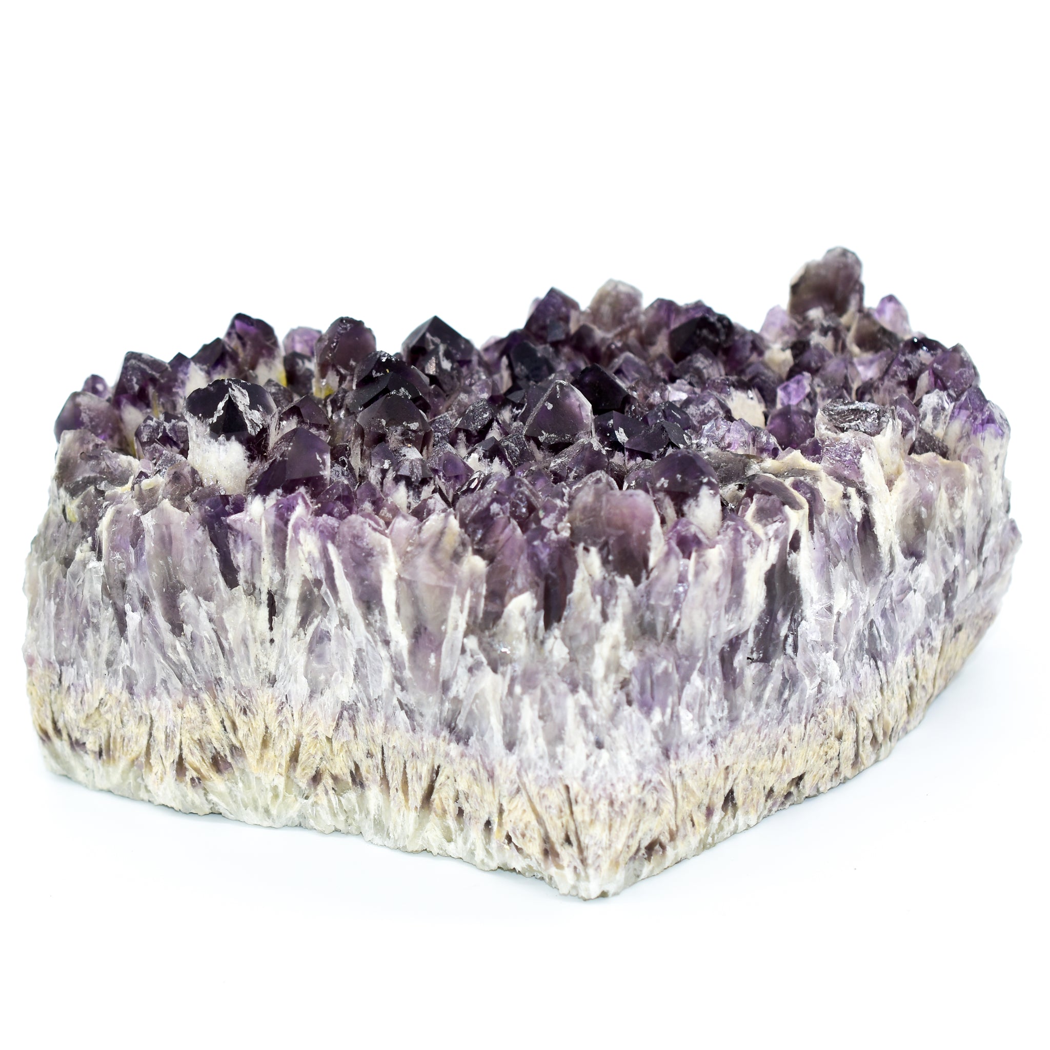 Rare, Large Elestial Amethyst Cluster Display Piece