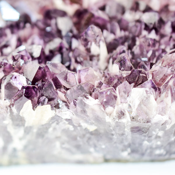 Rare, Large Elestial Amethyst Cluster Display Piece