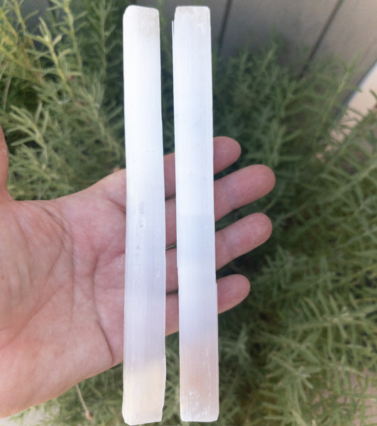 Selenite Sticks 8" - WHYTE QUARTZ