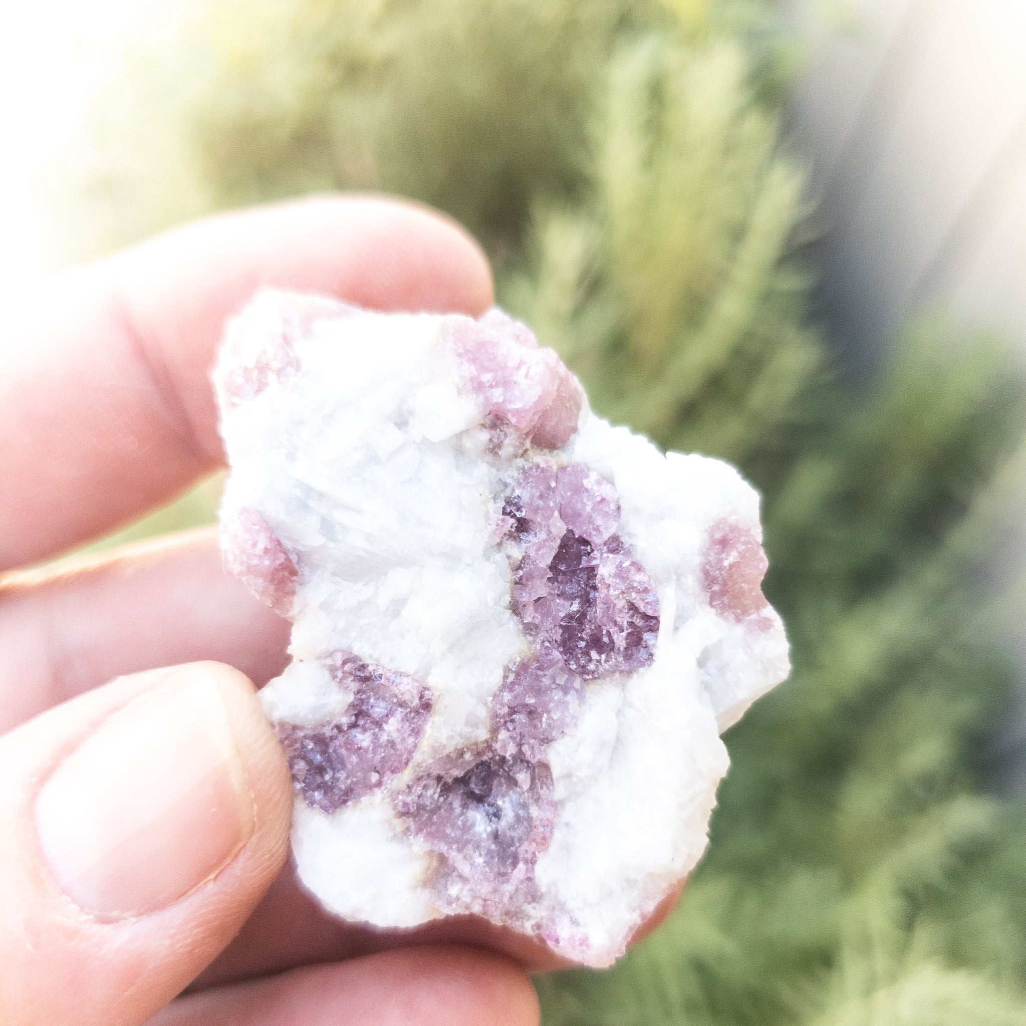 Pink Tourmaline Natural Stone - WHYTE QUARTZ