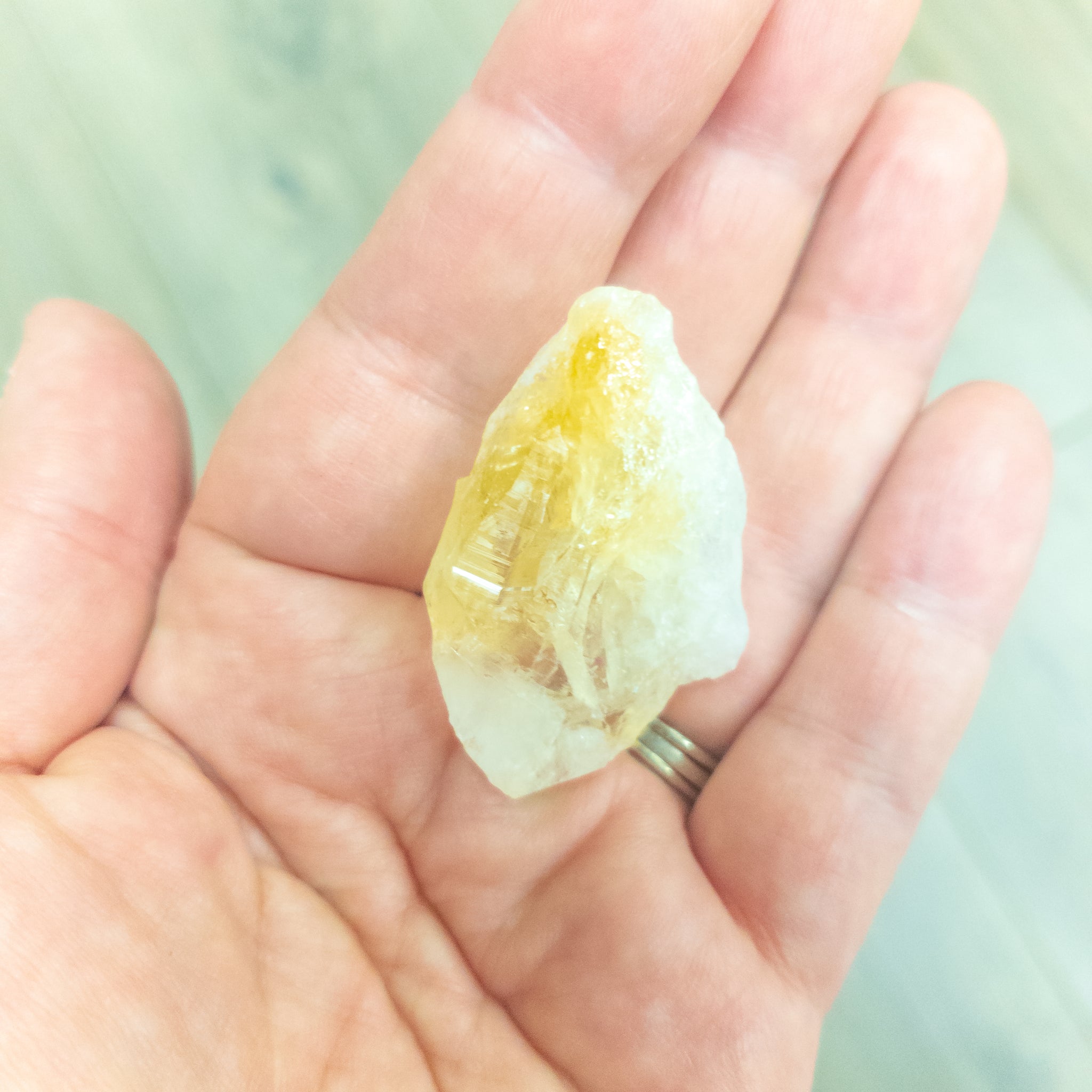 Citrine Rough Stone - WHYTE QUARTZ