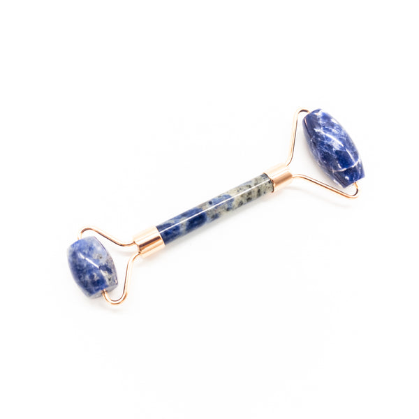 Copper & Crystal Face Roller - Massager - WHYTE QUARTZ