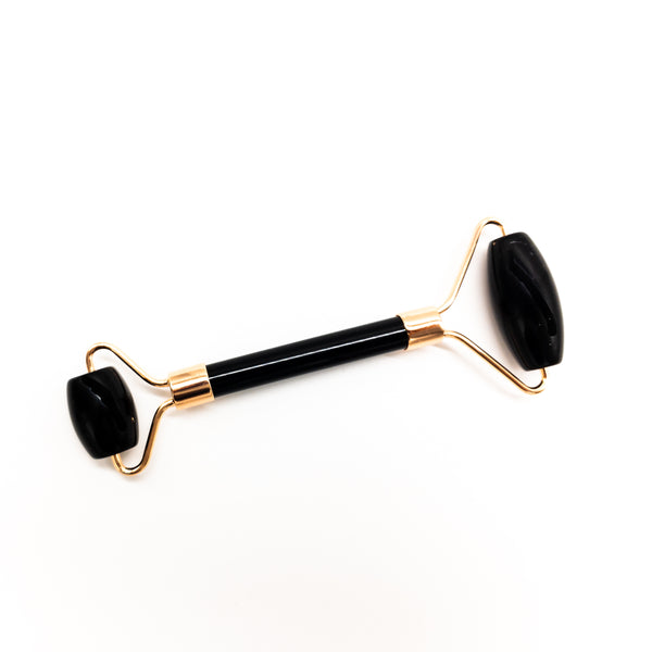 Copper & Crystal Face Roller - Massager - WHYTE QUARTZ