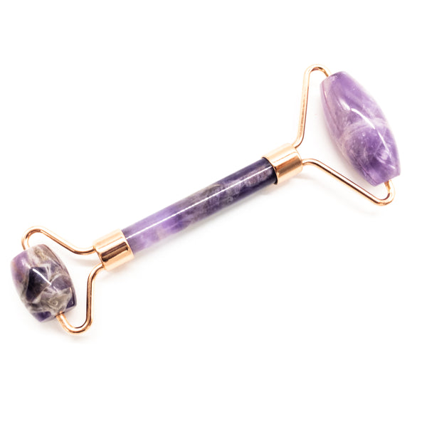 Copper & Crystal Face Roller - Massager - WHYTE QUARTZ